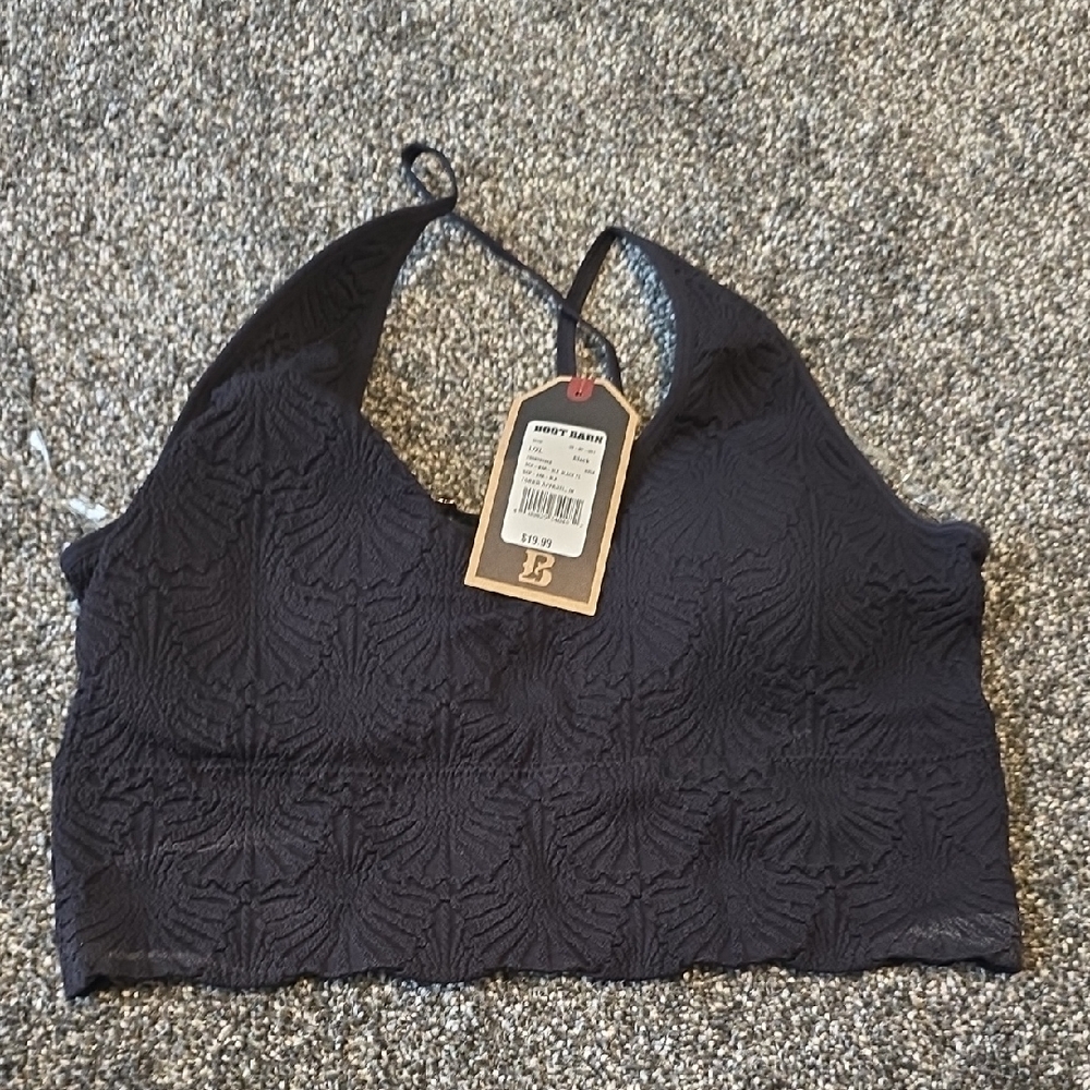 Elegant Black Lace Bandeau